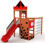 Crux Château – aire de jeux château en bois