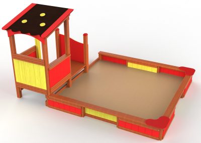 Maison de sable et jeu FS002