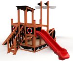 Le petit bateau Earth Nature – aire de jeux naturelle en bois