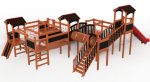 Vertigo Earth Nature – aire de jeux naturelle en bois