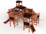 Vertigo Earth Nature – aire de jeux naturelle en bois