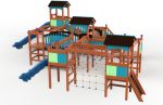 Vertigo – aire de jeux en bois pour enfants