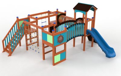 Elysee Andromeda Explorer aire de jeux en bois - vue 4