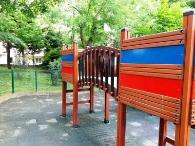 Aire de jeux en bois — Elysee