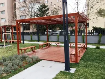 Pergola en bois — Elysee
