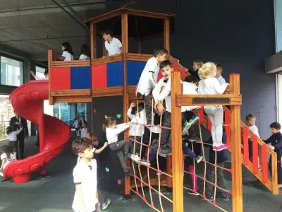 Aire de jeux en bois — Elysee
