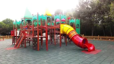 Aire de jeux en bois — Elysee