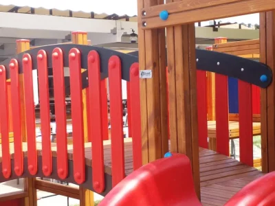 Aire de jeux en bois — Elysee