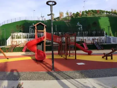 Aire de jeux en bois — Elysee
