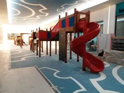 Aire de jeux en bois — Elysee