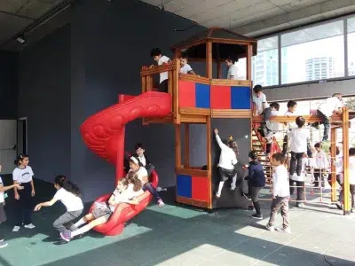 Aire de jeux en bois — Elysee