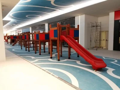 Aire de jeux en bois — Elysee