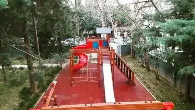 Aire de jeux en bois — Elysee