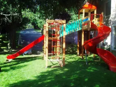 Aire de jeux en bois — Elysee