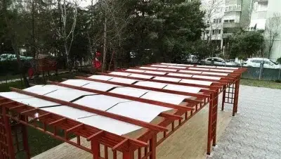 Pergola en bois — Elysee