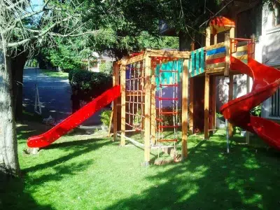 Aire de jeux en bois — Elysee