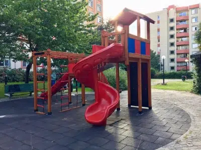 Aire de jeux en bois — Elysee