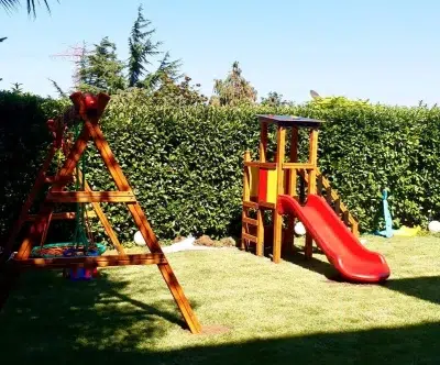 Aire de jeux en bois — Elysee