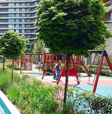 Aménagement d’aire de jeux et espaces verts — Elysee